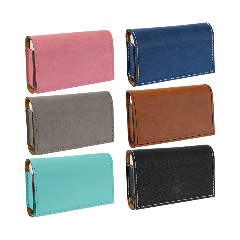 4 3/4' x 3 1/8' Laserable Leatherette Pill Box 4 3/4' x 3 1/8' Laserable Leatherette Pill Box