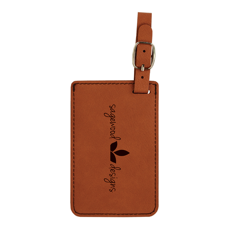 Laserable Leatherette Luggage Tags Laserable Leatherette Luggage Tags