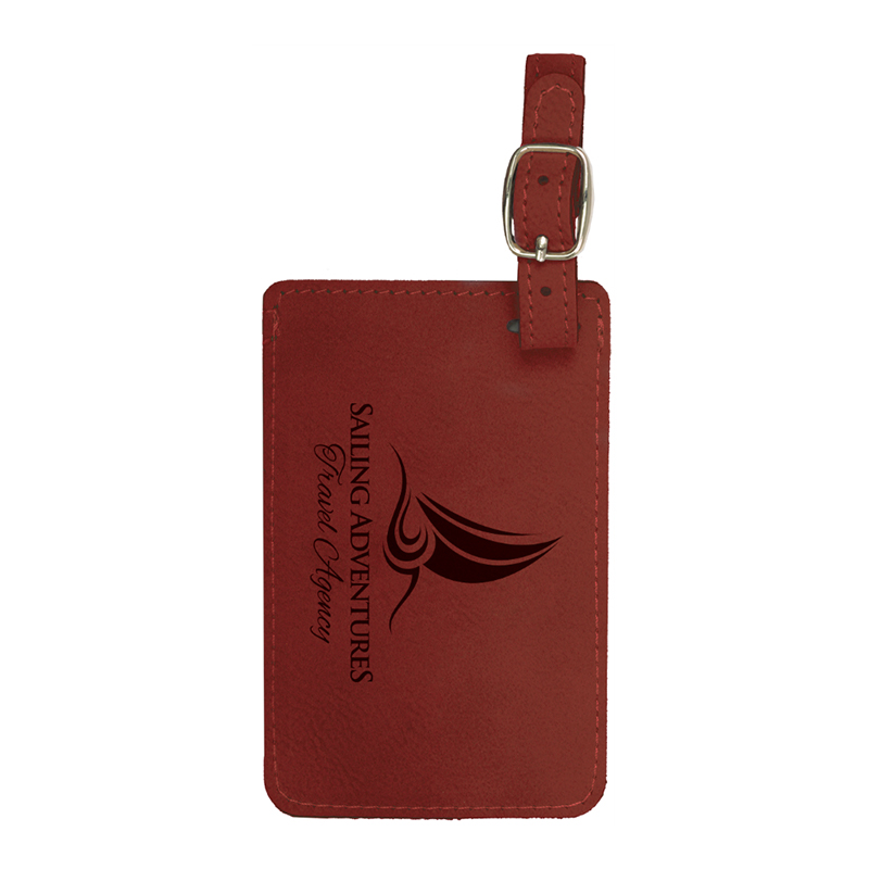 Laserable Leatherette Luggage Tags Laserable Leatherette Luggage Tags