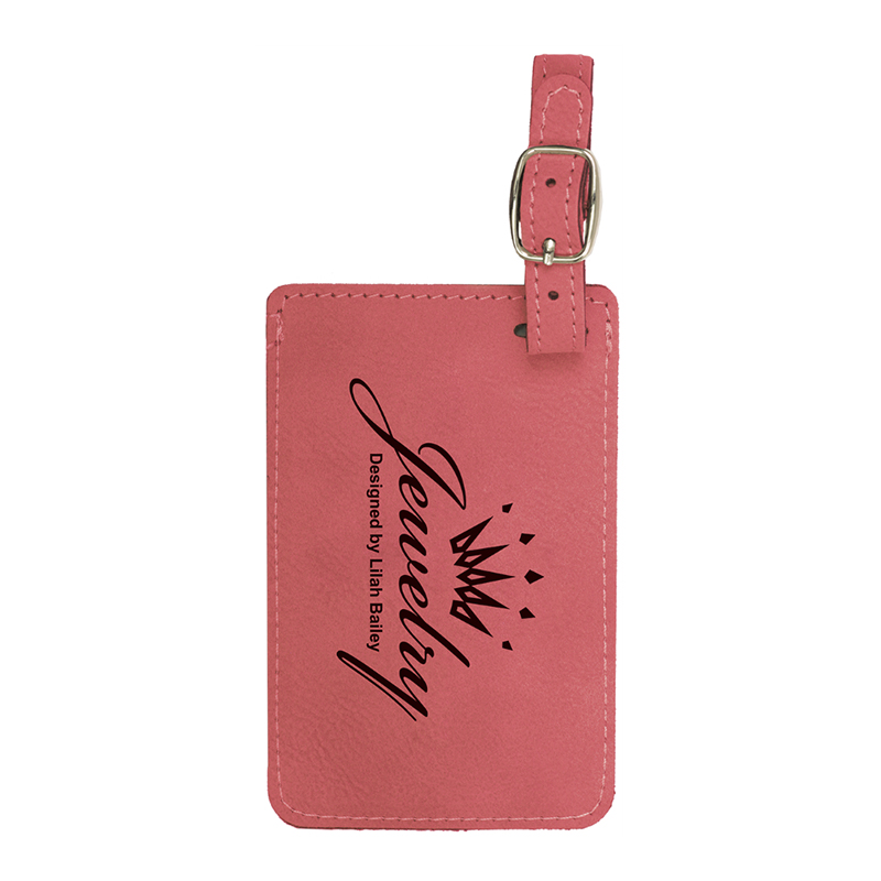 Laserable Leatherette Luggage Tags Laserable Leatherette Luggage Tags
