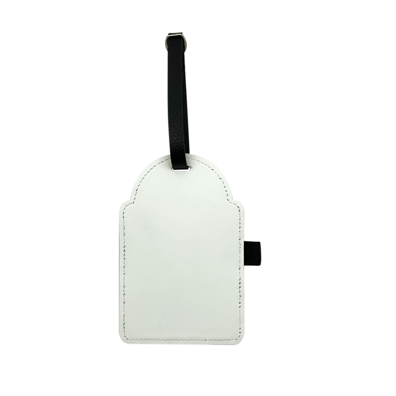 Sublimation Leatherette Golf Bag Tag with 3 Wooden Tees Sublimation Leatherette Golf Bag Tag with 3 Wooden Tees