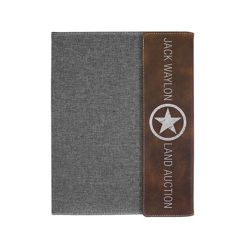 7' × 9' Canvas with Leatherette Portfolios 7' × 9' Canvas with Leatherette Portfolios