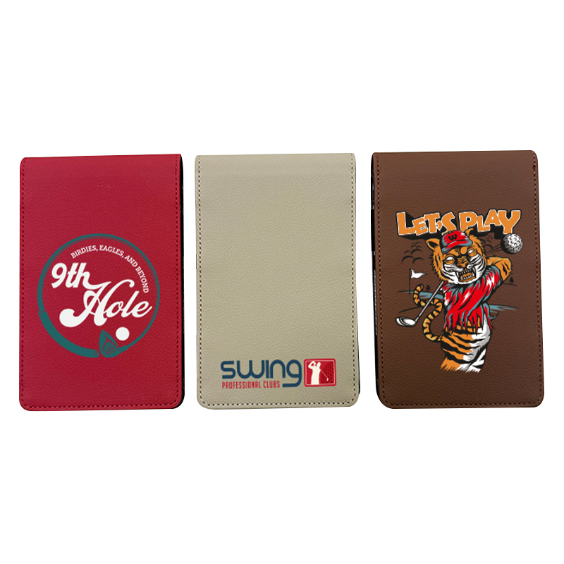 Sublimation Leatherette Golf Scorecard Holder