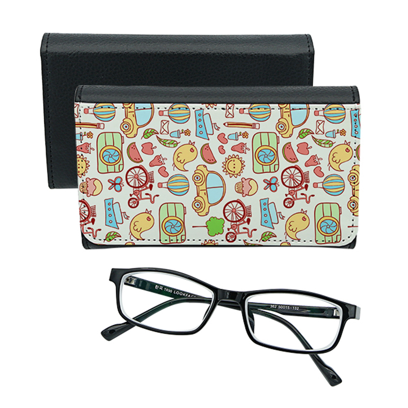 Sublimation PU Leather Eyeglasses Case Sublimation PU Leather Eyeglasses Case
