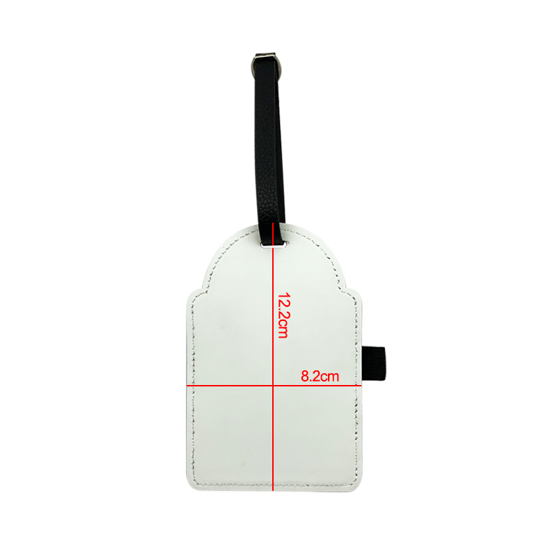 Sublimation Leatherette Golf Bag Tag with 3 Wooden Tees Sublimation Leatherette Golf Bag Tag with 3 Wooden Tees