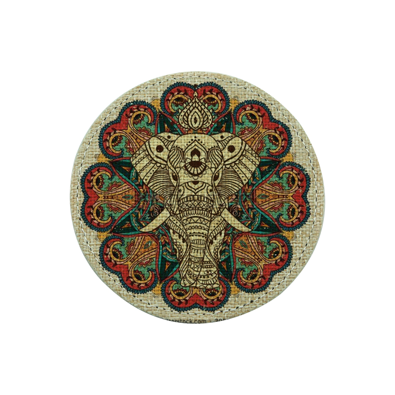 Sublimation Jute Coaster-Round