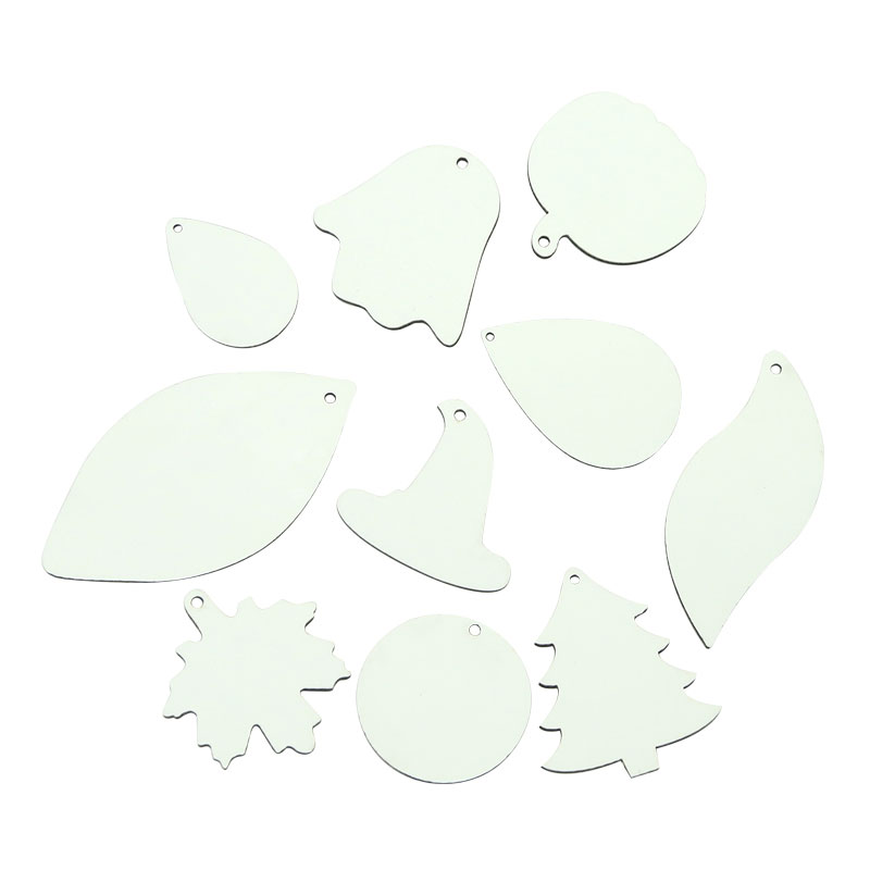 Sublimation PU Leather Earring Leaf Shape(pair) Sublimation PU Leather Earring Leaf Shape(pair)