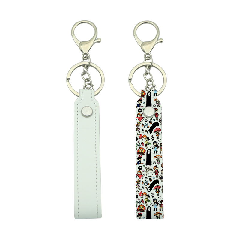 Sublimation Leatherette Lanyard Keychain Sublimation Leatherette Lanyard Keychain
