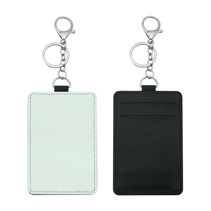 Sublimation Leatherette Bus Card Holder with 2 slots