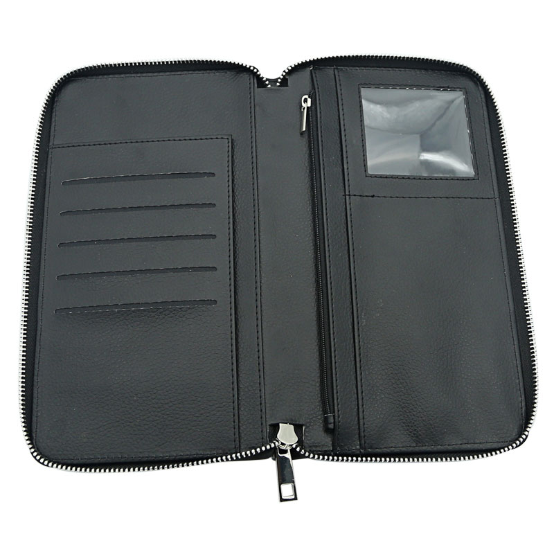 Sublimation Leatherette Passport Holder with Zipper and Inner PU Leather Sublimation Leatherette Passport Holder with Zipper and Inner PU Leather