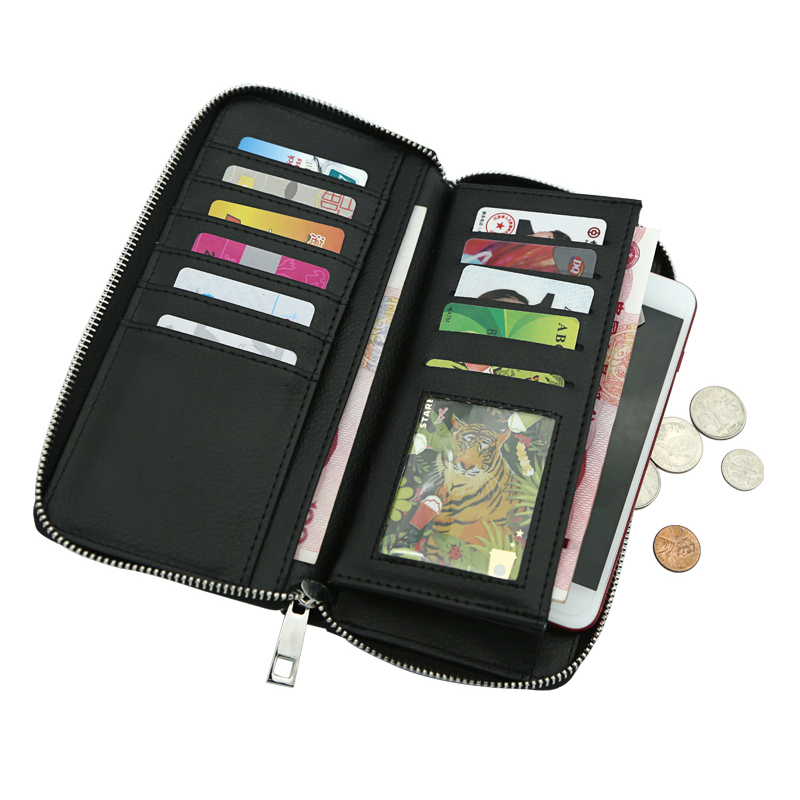 Sublimation Leatherette Zipper Wallets - Large Sublimation Leatherette Zipper Wallets - Large