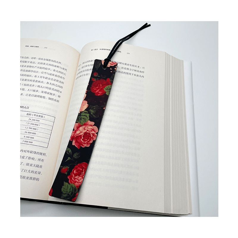Sublimation PU Leather Bookmark Sublimation PU Leather Bookmark