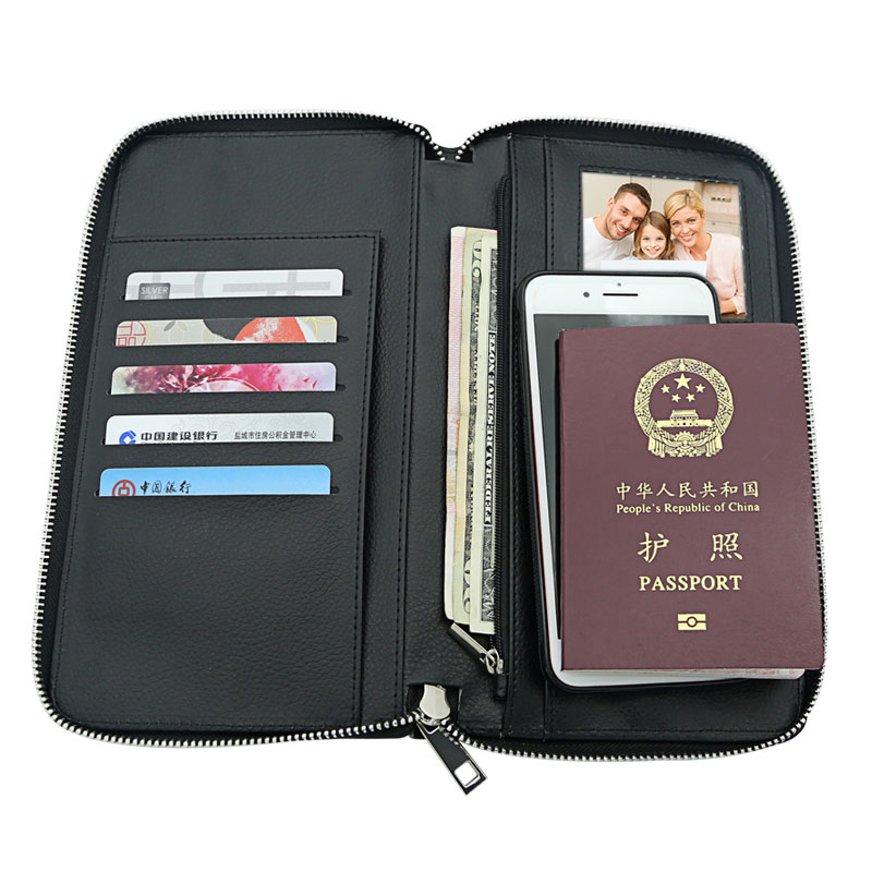 Sublimation Leatherette Passport Holder with Zipper and Inner PU Leather Sublimation Leatherette Passport Holder with Zipper and Inner PU Leather