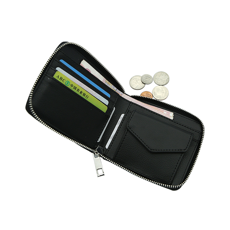 Sublimation Leatherette Zipper Wallets - Small Sublimation Leatherette Zipper Wallets - Small