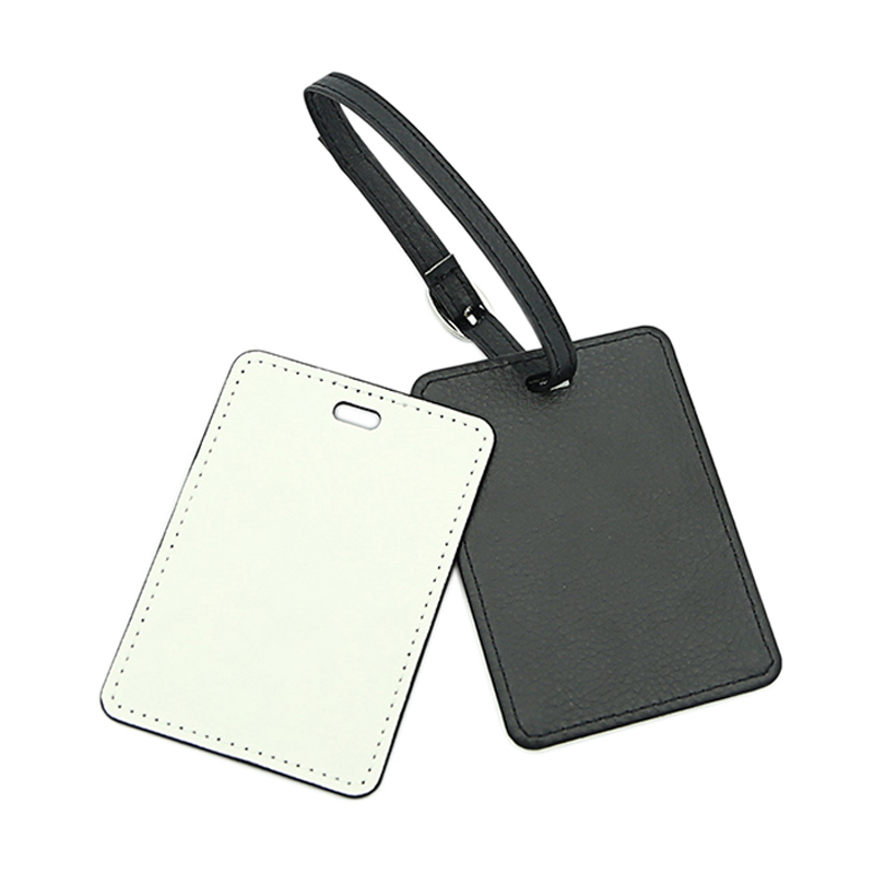 Sublimation PU Leather Luggage Tag-Double Side Printable Sublimation PU Leather Luggage Tag-Double Side Printable