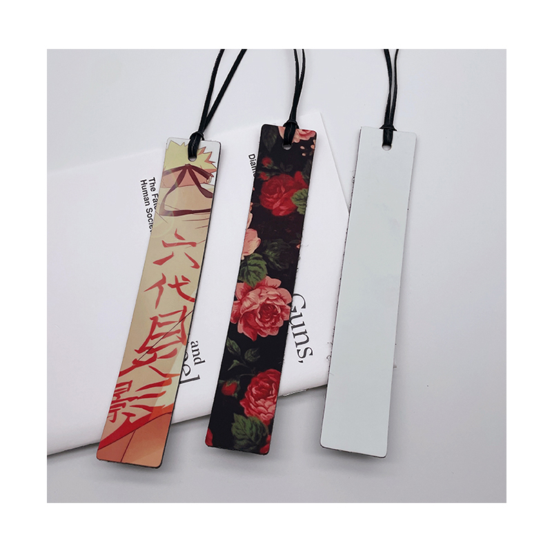 Sublimation PU Leather Bookmark Sublimation PU Leather Bookmark