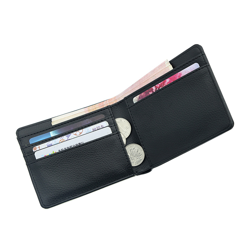 Men's Sublimation Leatherette Bifold Wallet Men's Sublimation Leatherette Bifold Wallet