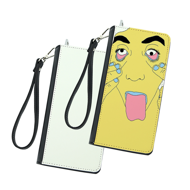 Sublimation Leatherette Wallets with Wrist Strap - Classic