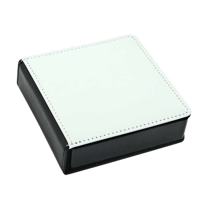 Sublimation Leatherette Sticky Notes Box - Square Sublimation Leatherette Sticky Notes Box - Square