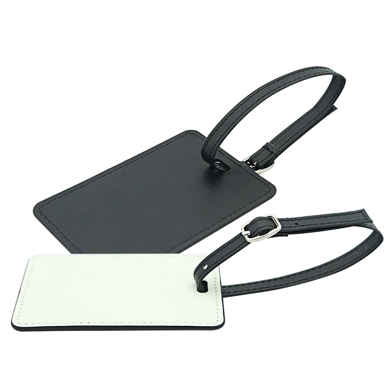 Sublimation PU Leather Luggage Tag-Double Side Printable Sublimation PU Leather Luggage Tag-Double Side Printable