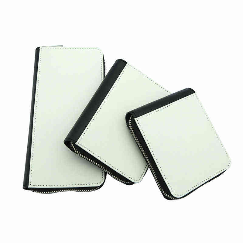 Sublimation Leatherette Zipper Wallets - Large Sublimation Leatherette Zipper Wallets - Large