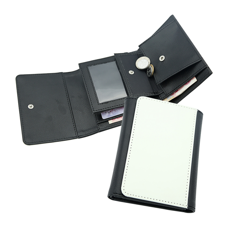 Sublimation Leatherette Wallet with Inner PU Leather - Middle Sublimation Leatherette Wallet with Inner PU Leather - Middle