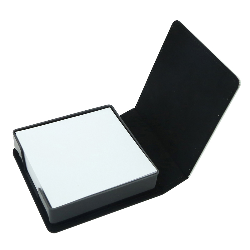 Sublimation Leatherette Sticky Notes Box - Square Sublimation Leatherette Sticky Notes Box - Square