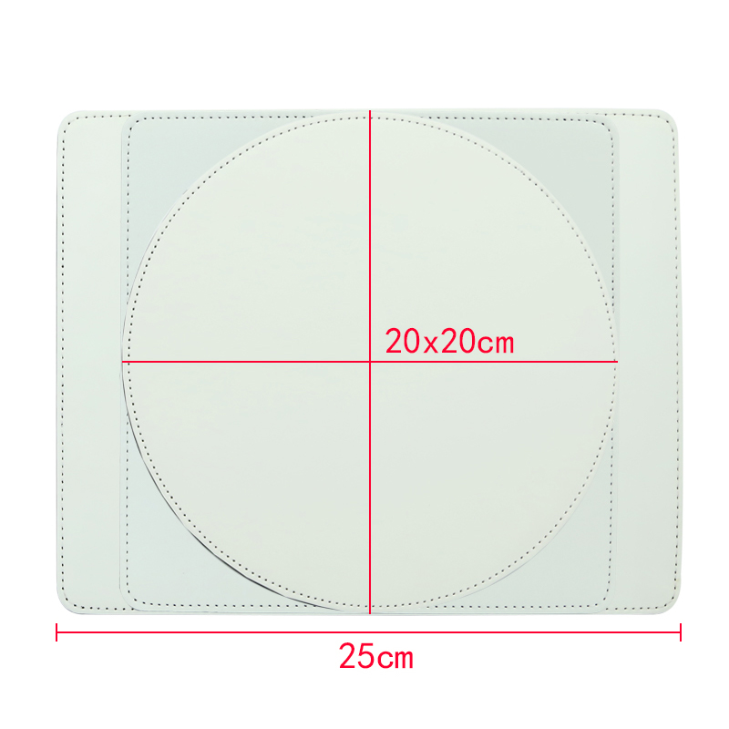 Sublimation Pu Leather Mouse Pad - Square Sublimation Pu Leather Mouse Pad - Square
