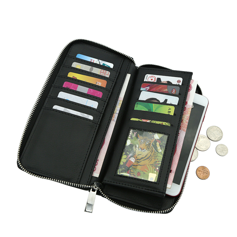 Sublimation Leatherette Zipper Wallets - Large Sublimation Leatherette Zipper Wallets - Large