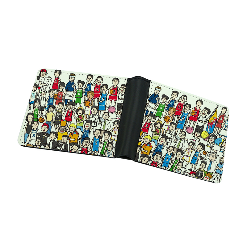 Men's Sublimation Leatherette Bifold Wallet with Two Sides Printing Men's Sublimation Leatherette Bifold Wallet with Two Sides Printing