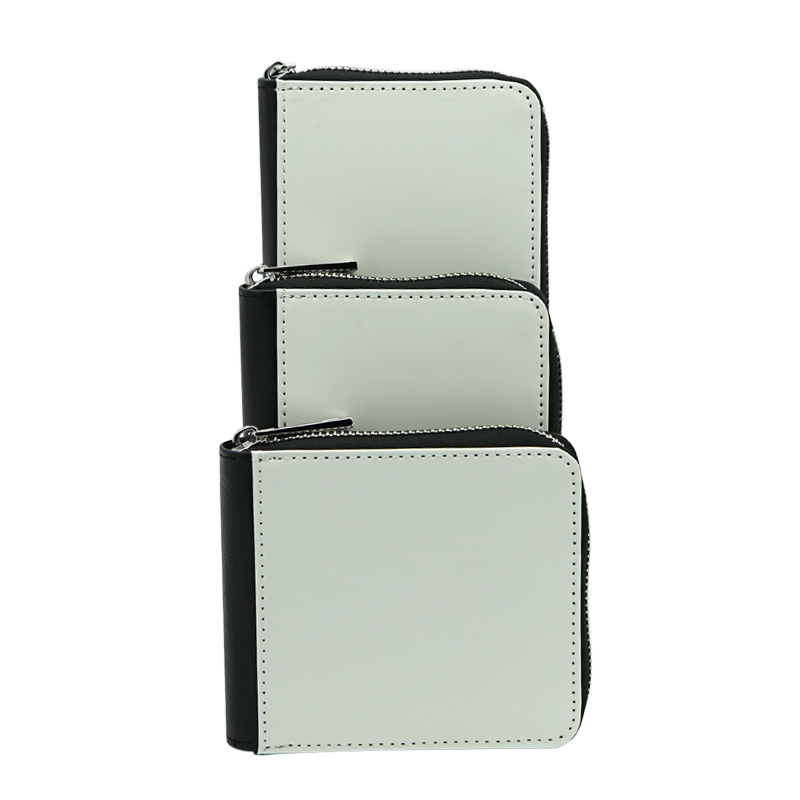 Sublimation Leatherette Zipper Wallets - Large Sublimation Leatherette Zipper Wallets - Large