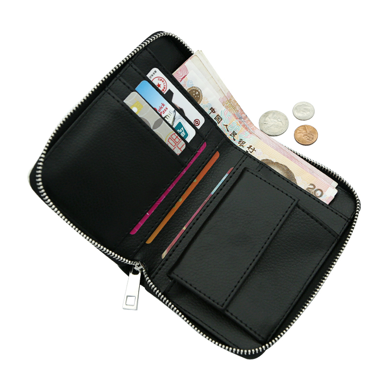 Sublimation Leatherette Zipper Wallets - Middle Sublimation Leatherette Zipper Wallets - Middle