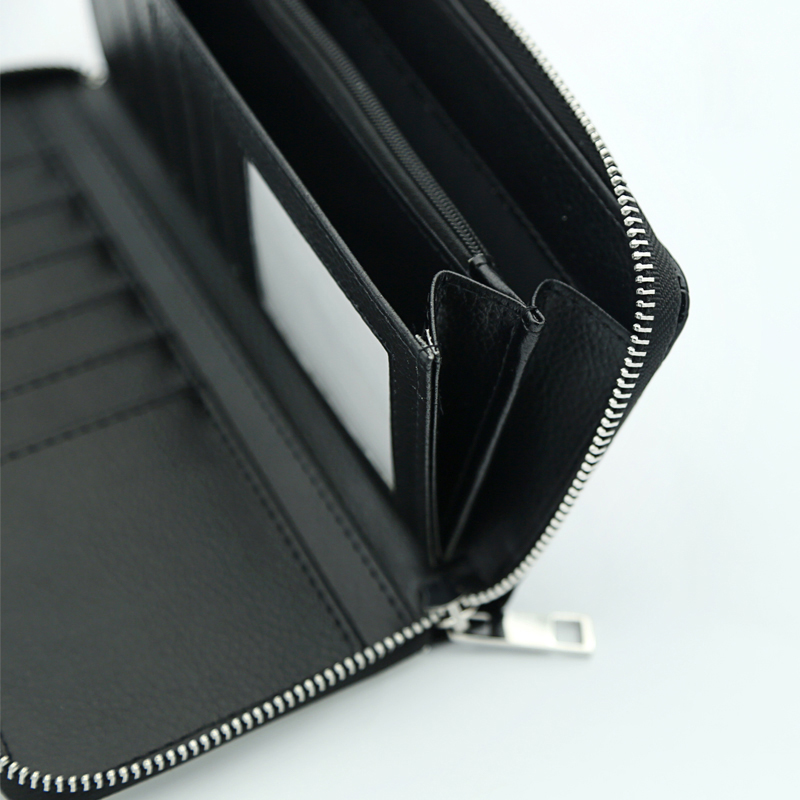 Sublimation Leatherette Zipper Wallets - Large Sublimation Leatherette Zipper Wallets - Large