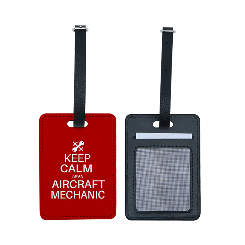 Sublimation PU Leather Luggage Tag-Double Side Printable Sublimation PU Leather Luggage Tag-Double Side Printable