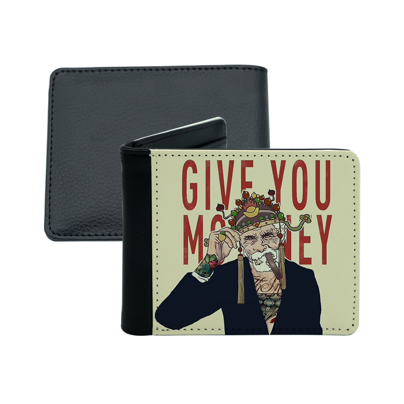 Men's Sublimation Leatherette Bifold Wallet Men's Sublimation Leatherette Bifold Wallet