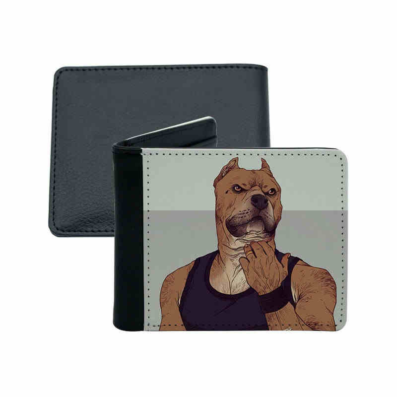 Men's Sublimation Leatherette Bifold Wallet with Card Holder