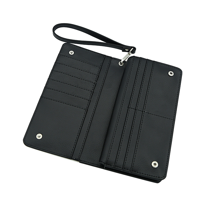 Sublimation Leatherette Wallets with Wrist Strap - Classic Sublimation Leatherette Wallets with Wrist Strap - Classic