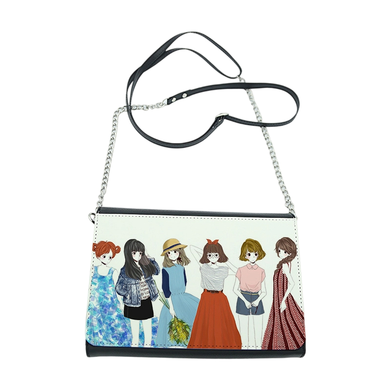 Sublimation Leatherette Large Shoulder Bag with 2 pairs Magnetics Sublimation Leatherette Large Shoulder Bag with 2 pairs Magnetics