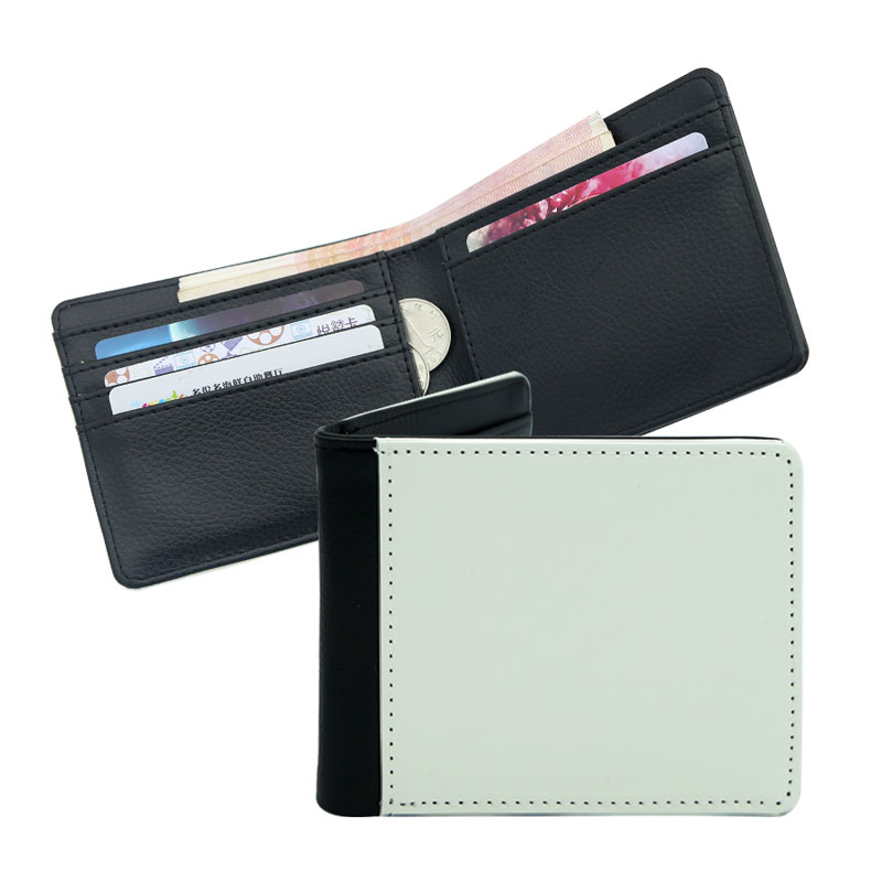 Men's Sublimation Leatherette Bifold Wallet Men's Sublimation Leatherette Bifold Wallet