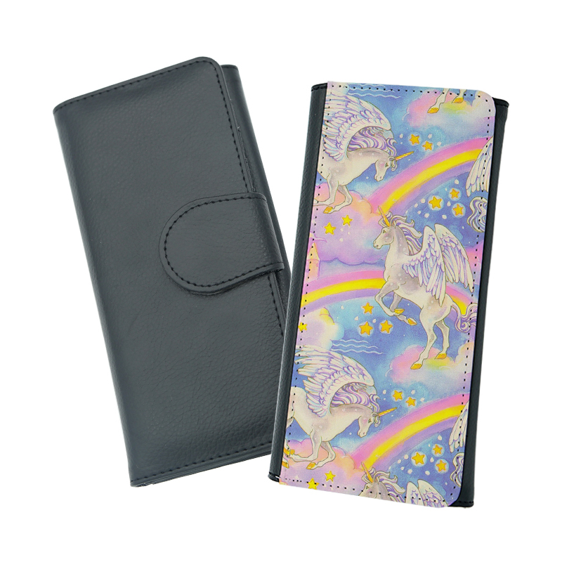 Sublimation Leatherette Wallet with Inner PU Leather - Long Sublimation Leatherette Wallet with Inner PU Leather - Long