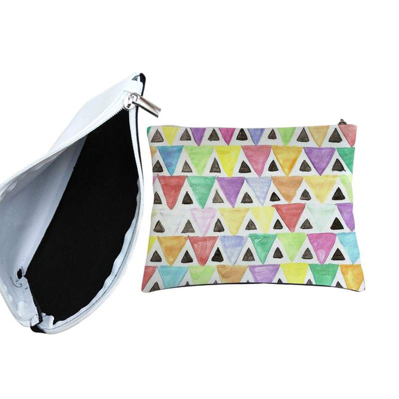 Sublimation Fabric Cosmetic Bag/Pencil Bag - L Size Sublimation Fabric Cosmetic Bag/Pencil Bag - L Size