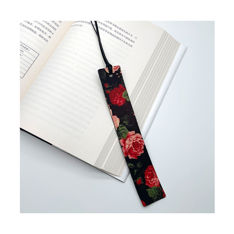 Sublimation PU Leather Bookmark Sublimation PU Leather Bookmark