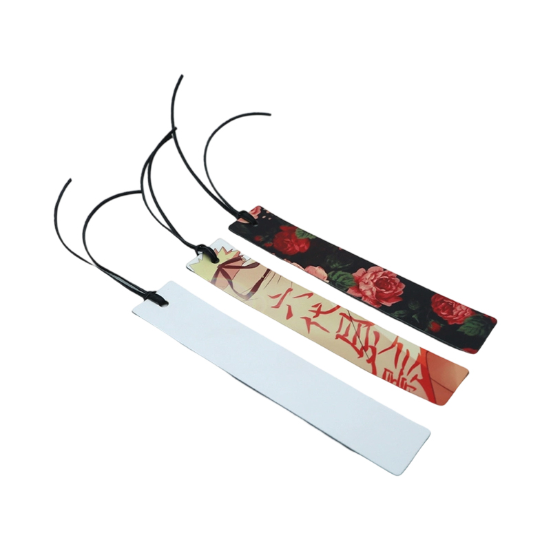 Sublimation PU Leather Bookmark Sublimation PU Leather Bookmark