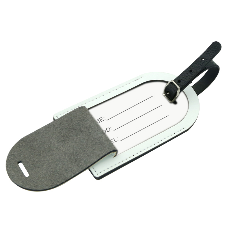 Sublimation PU Leather Luggage Tag-Double Side Printable Sublimation PU Leather Luggage Tag-Double Side Printable