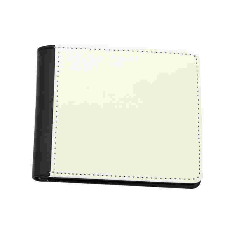 Men's Sublimation Leatherette Bifold Wallet with Coin Pocket Men's Sublimation Leatherette Bifold Wallet with Coin Pocket