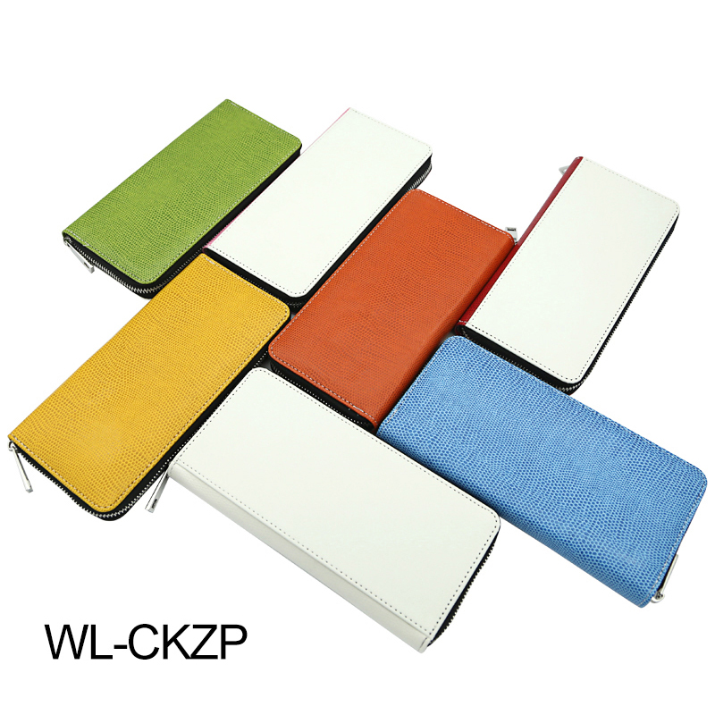 Sublimation Leatherette Zipper Wallets - Large Sublimation Leatherette Zipper Wallets - Large
