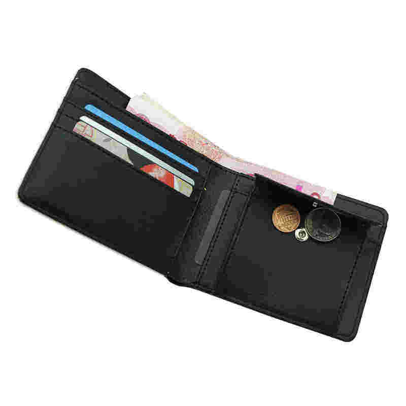 Men's Sublimation Leatherette Bifold Wallet with Coin Pocket Men's Sublimation Leatherette Bifold Wallet with Coin Pocket