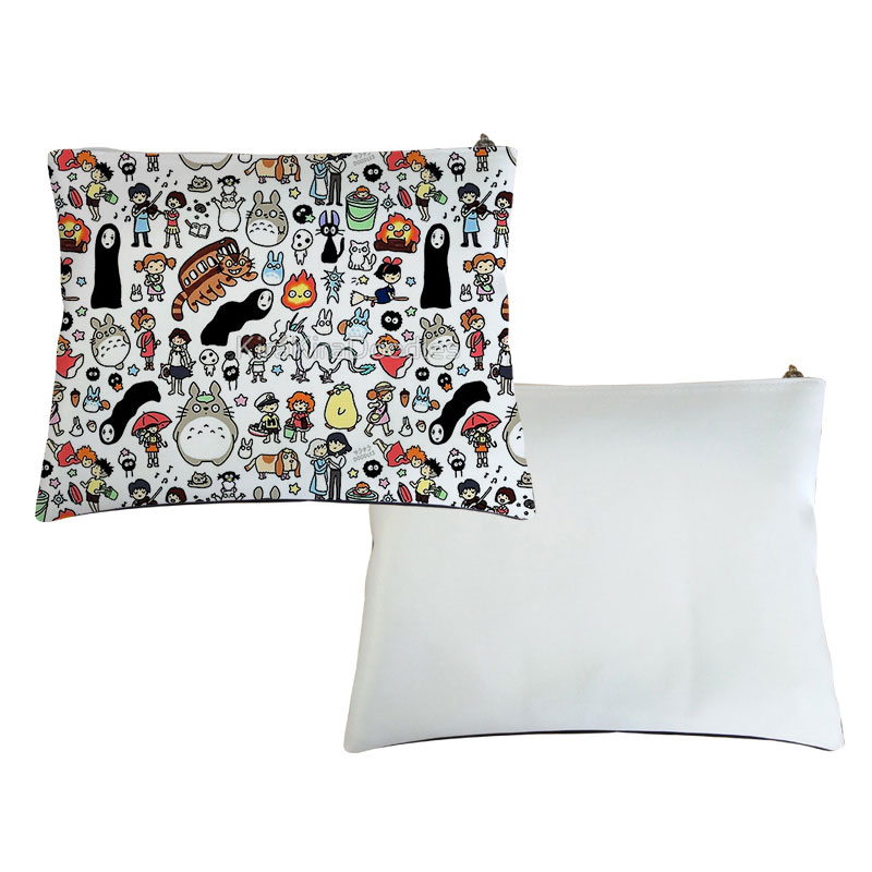 Sublimation Fabric Cosmetic Bag/Pencil Bag - L Size Sublimation Fabric Cosmetic Bag/Pencil Bag - L Size