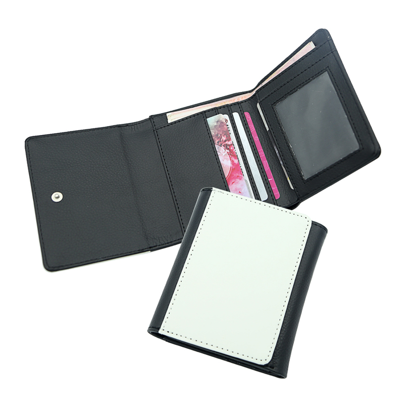 Sublimation Leatherette Wallet with Inner PU Leather - Middle Sublimation Leatherette Wallet with Inner PU Leather - Middle