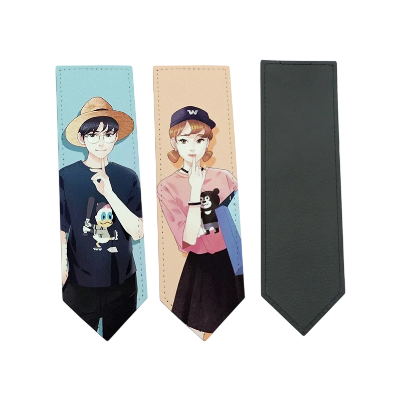 Sublimation PU Leather Bookmark Sublimation PU Leather Bookmark